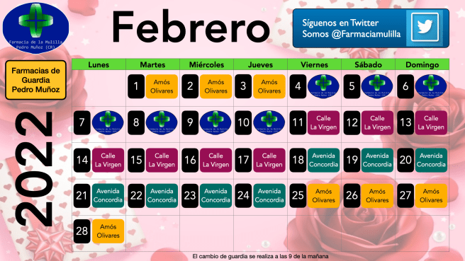 2022-02 Calendario FEBRERO 2022