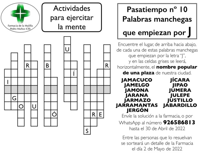 010 - Palabras manchegas J