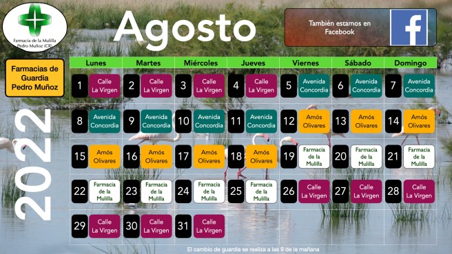 2022-08 Calendario Agosto 2022