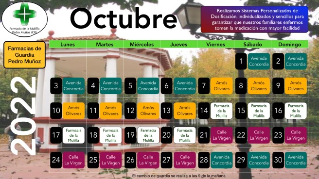 2022-10 Calendario Octubre 2022