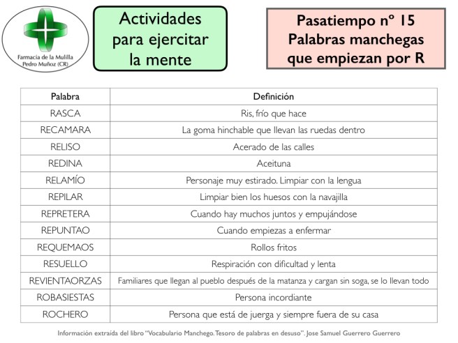 015 - Palabras manchegas R.002